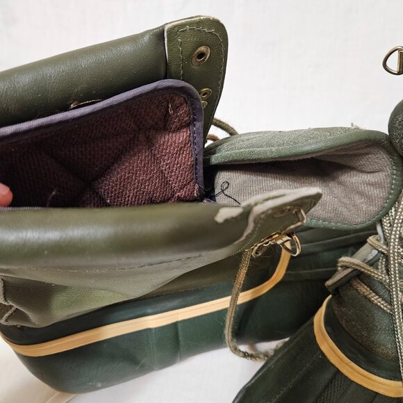 Vintage Hodgman Boots Thinsulate Ultra Insulation Outdoor Shoes Men Size 13 - Picture 5 of 16